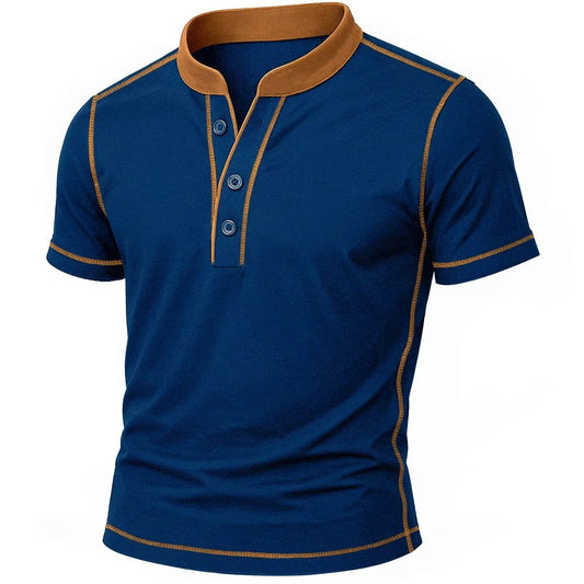 Adrion - Breathable Short Sleeve Polo Shirt