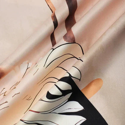 Quenira - Flowing Shirt Dress 2 Piece Set