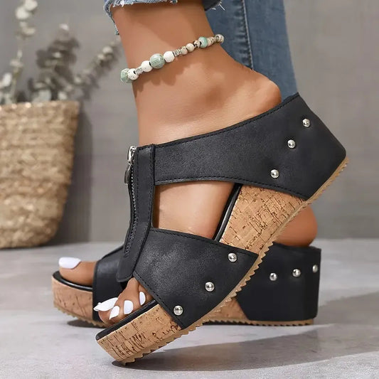 Arleta - Orthopedic Wedge Sandal