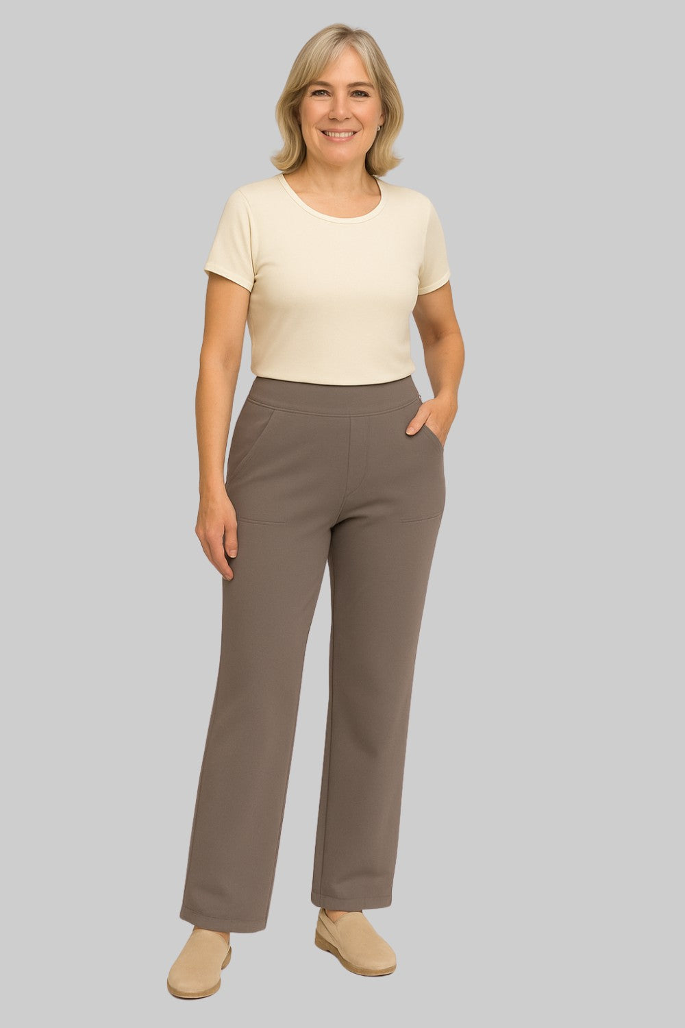 Niamh | Elegant Stretch Trousers For Women  (BUY1 GET 1 FREE)